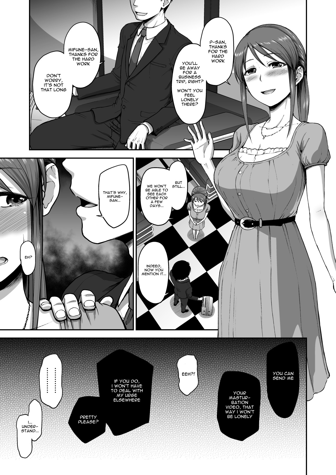 Hentai Manga Comic-Mifune-san's Masturcam-Read-2